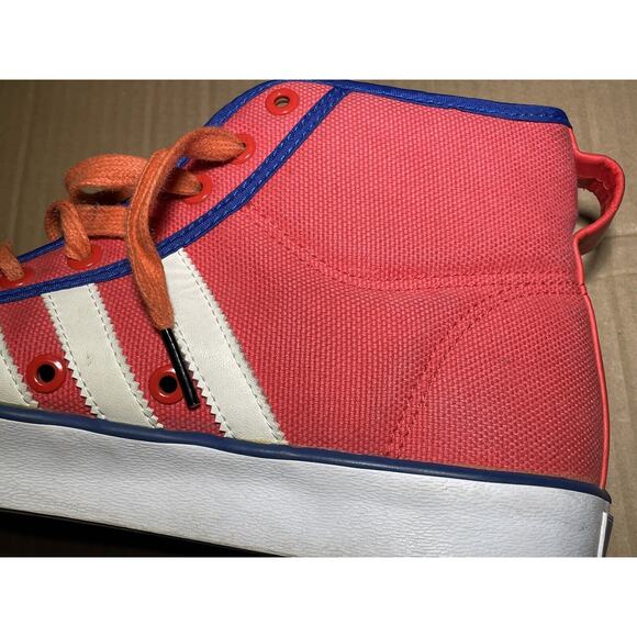 Rare Vintage Adidas‎ Hightop Philadelphia 76ers Red Men’s 10.5 Read Description main image 5